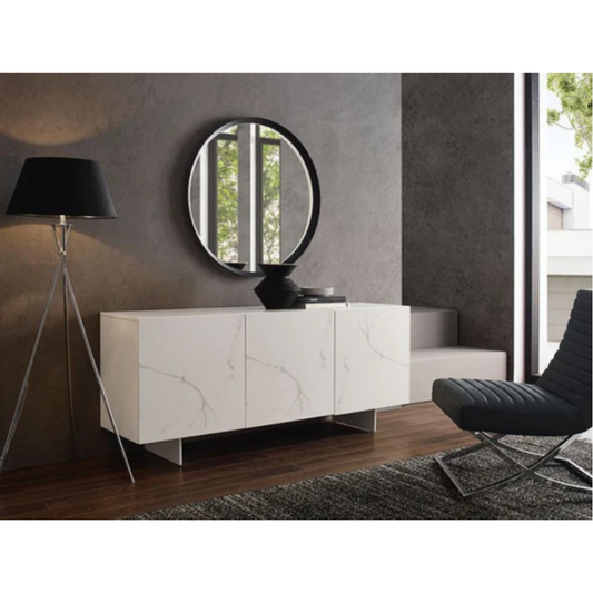 HUGO | WHITE MARBLED PORCELAIN