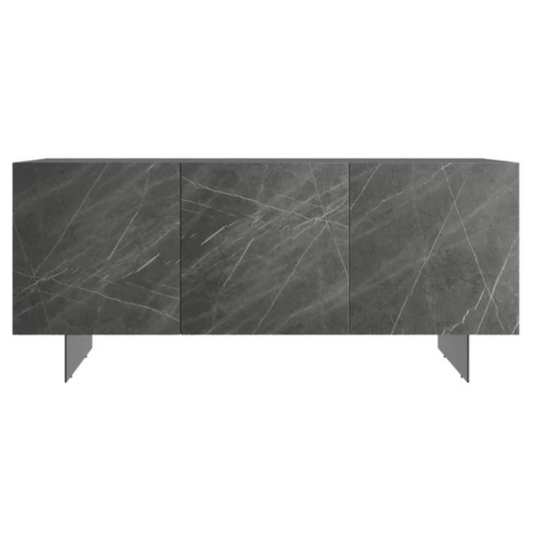 HUGO | GRAY MARBLED PORCELAIN