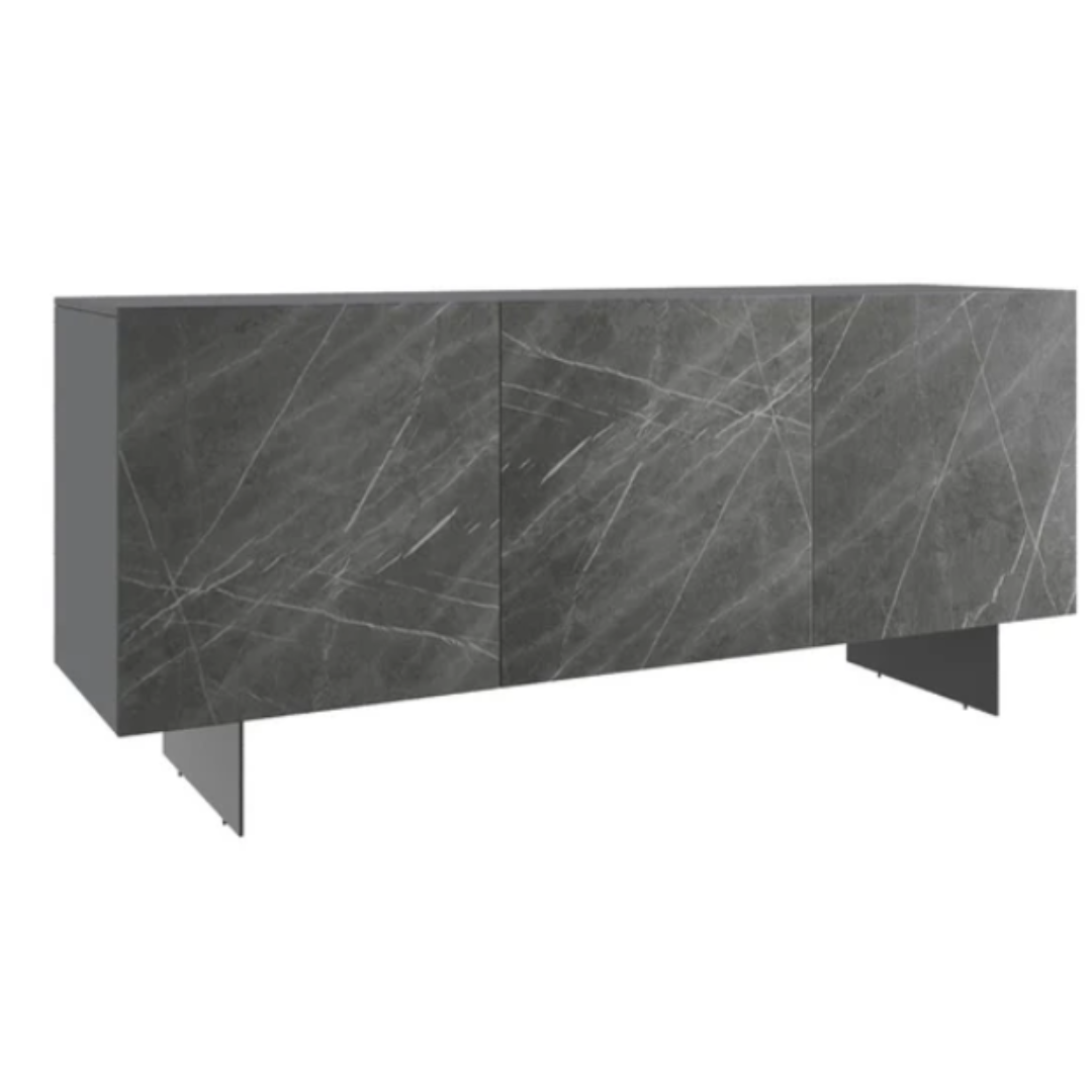 HUGO | GRAY MARBLED PORCELAIN
