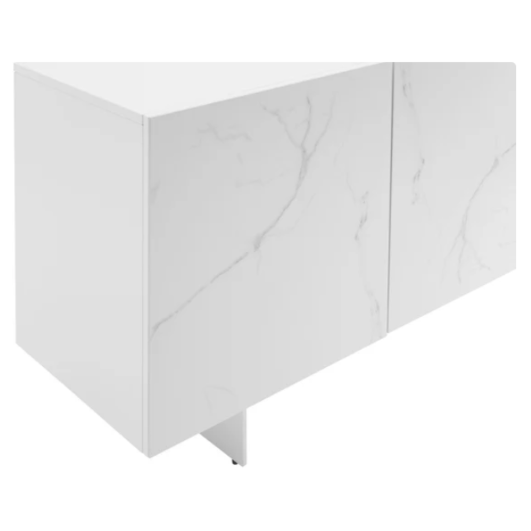 HUGO | WHITE MARBLED PORCELAIN